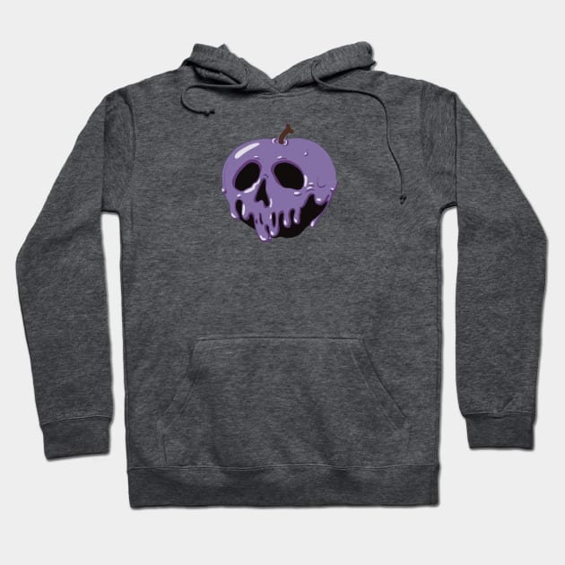 Purple Halloween Witchy Poison Hoodie by SkullFern